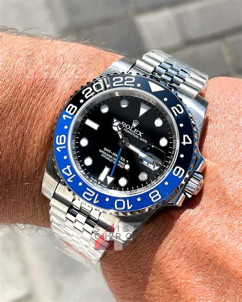 A Closer Look at the Rolex GMT Master II Batman.